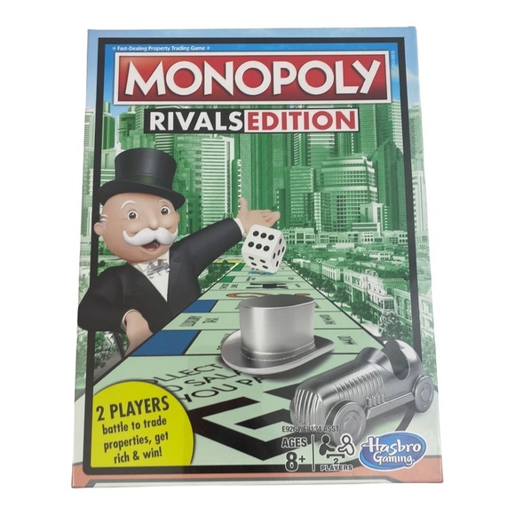 Hasbro Toys New Monopoly Rivals Edition Hasbro Boardgame Poshmark